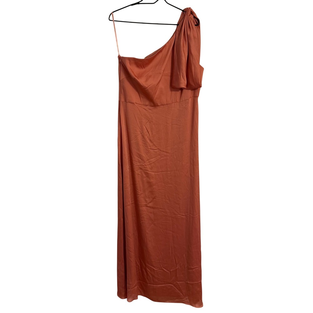 Sachin & Babi Chelsea Gown Rouge One Shoulder Maxi Dress Size 12 S221B06-665